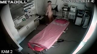 Naughty naked Norwegian brunette mother changes her clothes in the bedroom