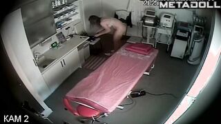Naughty naked Norwegian brunette mother changes her clothes in the bedroom