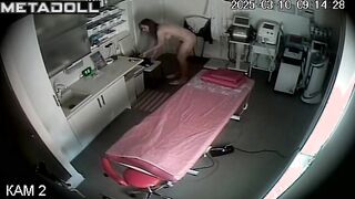 Naughty naked Norwegian brunette mother changes her clothes in the bedroom