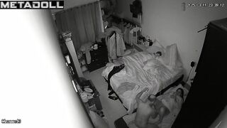 Amazing new couple having sex in their bed wildly leaked record
