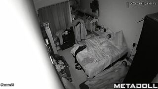 Amazing new couple having sex in their bed wildly leaked record