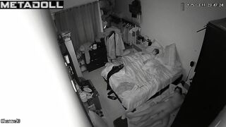 Amazing new couple having sex in their bed wildly leaked record