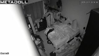Amazing new couple having sex in their bed wildly leaked record