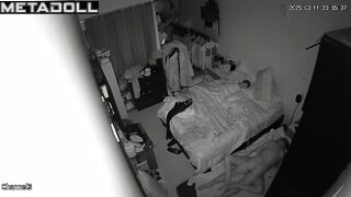 Amazing new couple having sex in their bed wildly leaked record
