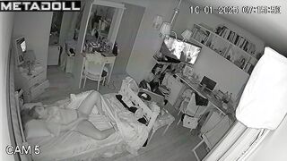 Single Scottish blonde doctor masturbates while thinking about female domination