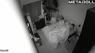Amazing French married coiple have an intimate sex voyeur cam
