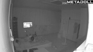 Newly married Korean couple have sex
