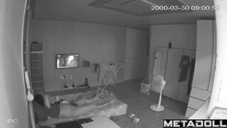 Newly married Korean couple have sex