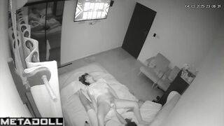 Perverse English brunette step-mom gets fucked for the first time spy cam record