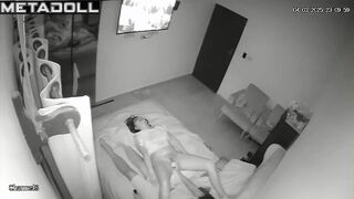 Perverse English brunette step-mom gets fucked for the first time spy cam record