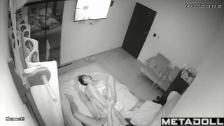Perverse English brunette step-mom gets fucked for the first time spy cam record