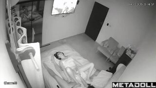 Perverse English brunette step-mom gets fucked for the first time spy cam record