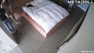 Fetishist German couple fuck in their bed