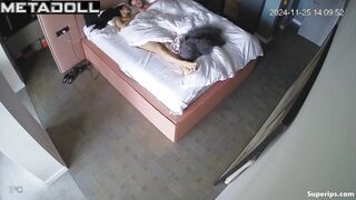 Fetishist German couple fuck in their bed