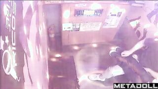 Hot Korean couple at a karaoke bar