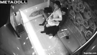 Beautiful Korean girl is groped
