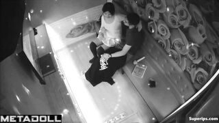 Beautiful Korean girl is groped