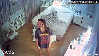 Cute naked British teenage sisters