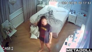 Cute naked British teenage sisters