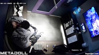 Korean girl gives her boyfriend a blowjob