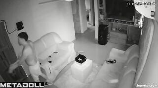 Petite Latina girl gets fucked on the sofa