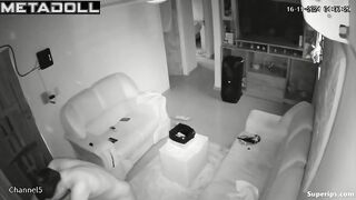 Petite Latina girl gets fucked on the sofa