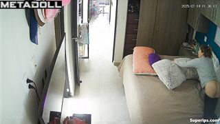 Cute blonde woman is penetrated