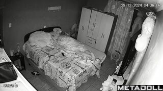 Busty Latin woman is fucked while asleep