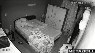Busty Latin woman is fucked while asleep