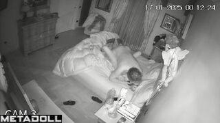 Amazing Estonian parents having sex in their daughter’s room voyeur cam