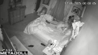 Amazing Estonian parents having sex in their daughter’s room voyeur cam