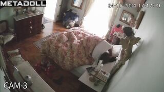 Amazing Estonian mature couple having sex brutally in their bed leaked record