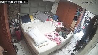 Slut Israeli brunette mature wife sex in the living room hidden camera