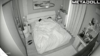 Mature couple fuck on the couch hidden cam