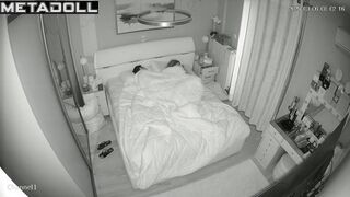 Mature couple fuck on the couch hidden cam