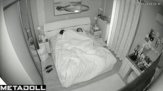 Mature couple fuck on the couch hidden cam