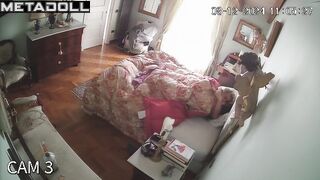 Old Norwegian brunette student girl  hidden cam