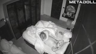 Naughty Canadian blonde step-mom sex at home hidden camera