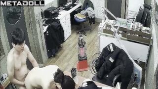 Korean woman is fucked by her boss