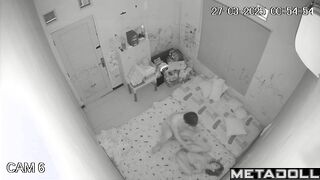 Amazing married couple having sex in their daughter’s room hidden cam