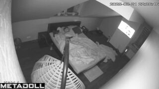 Welsh married coiple having sex in a hotel on vacation hidden IP camera
