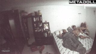 Tanned Welsh brunette mature wife fucked by her husband's boss for promotion spy cam record