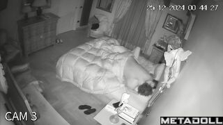 Naked Finnish brunette mature mom gets fucked on the floor