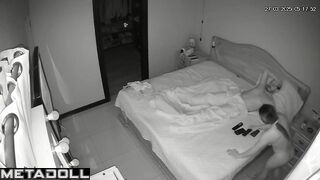 Busty Ukrainian blonde wife gets cum inside her pussy spy cam