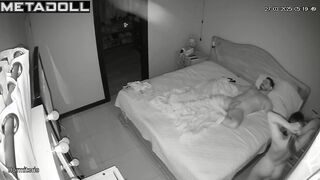 Busty Ukrainian blonde wife gets cum inside her pussy spy cam