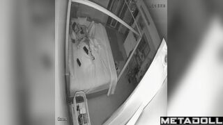 Skinny blonde mother has orgasms while watching porn for you