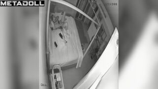 Skinny blonde mother has orgasms while watching porn for you