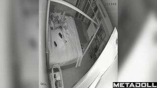 Skinny blonde mother has orgasms while watching porn for you