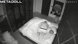 Amazing Spanish newly married couple having sex 69 real spy cam