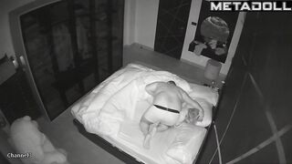 Amazing Spanish newly married couple having sex 69 real spy cam